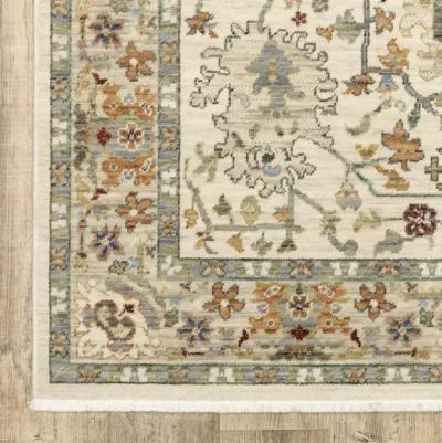 Lucca Ivory Multi 2 0  x 3 0  Area Rug