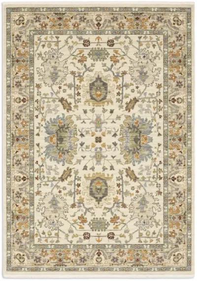 Lucca Ivory Multi 2 0  x 3 0  Area Rug