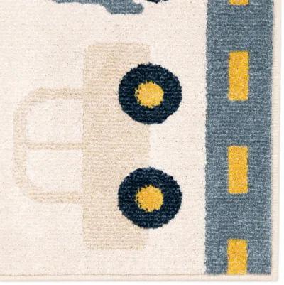 Traffic White Area Rug - 2 7  X 3 11 