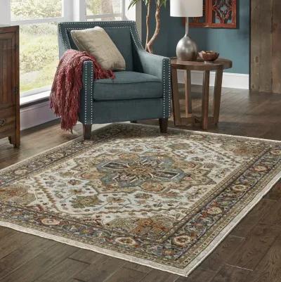 Aberdeen Medallion Ivory Area Rug - 3 3  X 5 0 