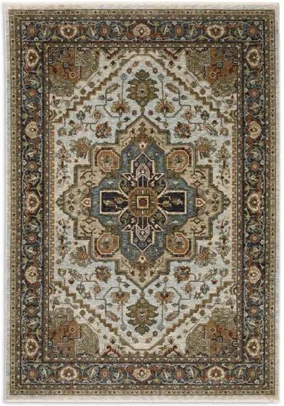 Aberdeen Medallion Ivory Area Rug - 3 3  X 5 0 