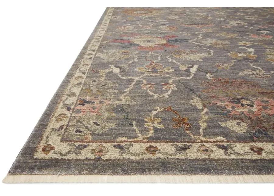 Giada Silver Multi Area Rug 3 7  x 5 7  Area Rug