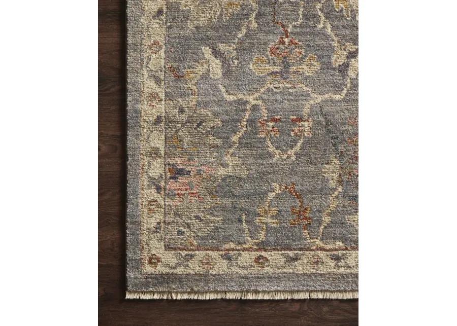 Giada Silver Multi Area Rug 3 7  x 5 7  Area Rug