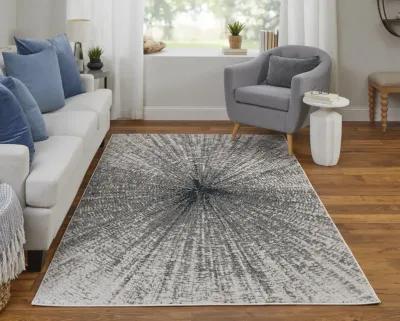 Micah Jump Ivory Silver 3 11  x 6 0  Area Rug