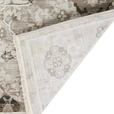 Antalya Silver 3 3 X 5 3  Area Rug