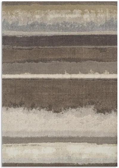 Antigua AN 1 Mocha Area Rug - 5 3  X 7 7 