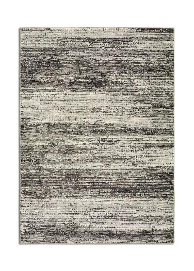 Atlas Striation Gray Area Rug - 5 3  X 7 3 