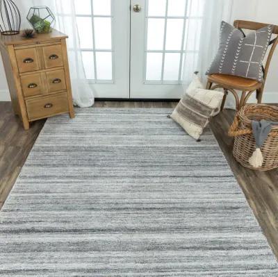 Seasand Grey Area Rug - 5 0  X 7 6 