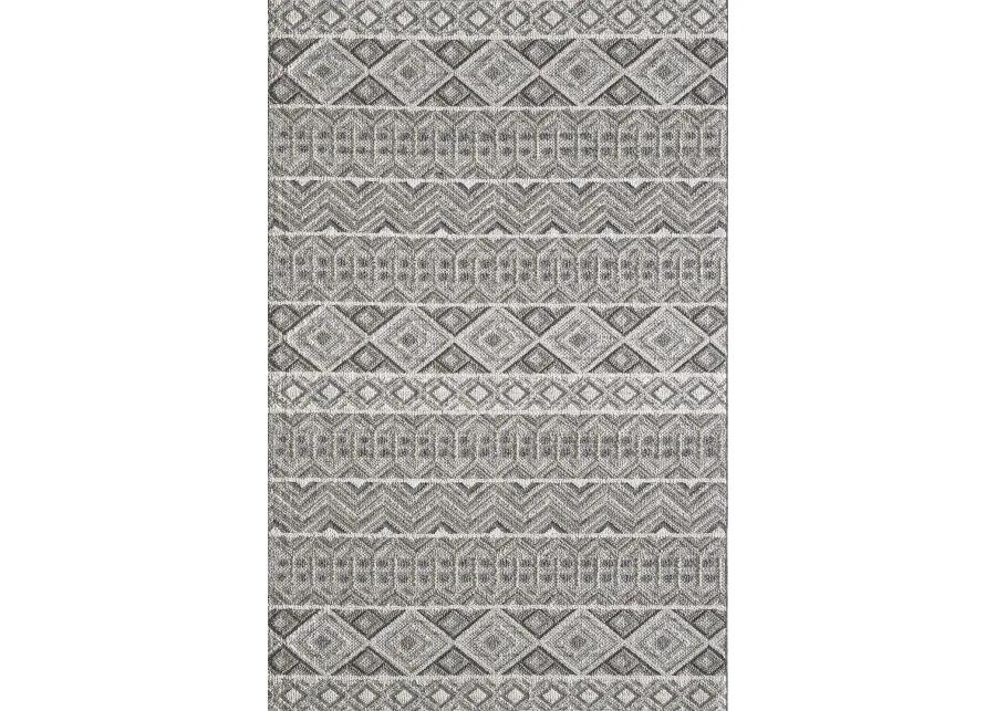 Terrace Grey Watson 5 0  x 7 6  Area Rug