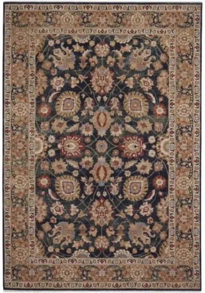 Lineage Peshawar Deep Indigo 6 7  x 9 10  Area Rug