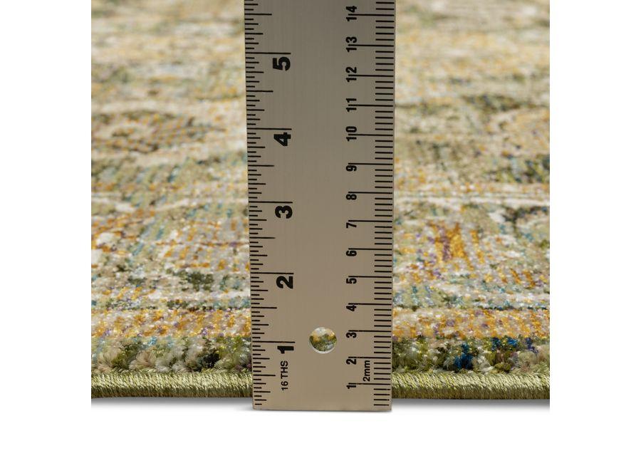 Andorra Green Gold 6 7  x 9 6  Area Rug