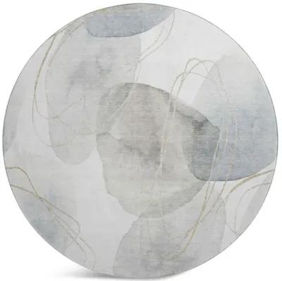 Odyssey Pearl - 8 0  X 8 0  Round Area Rug