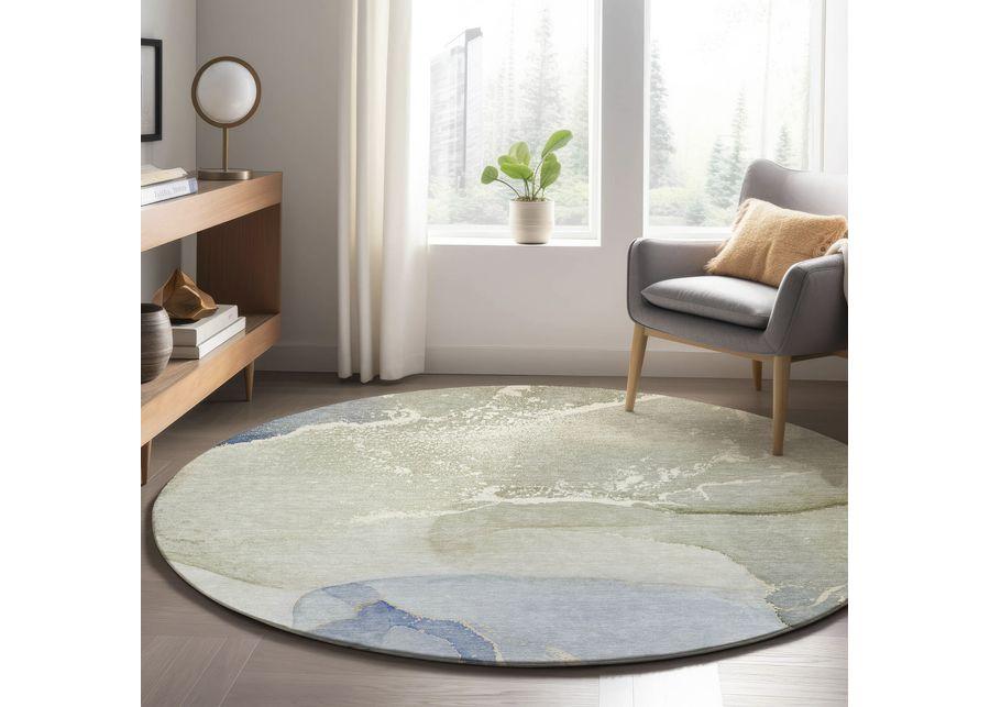 Odyssey Pearl - 8 0  X 8 0  Round Area Rug