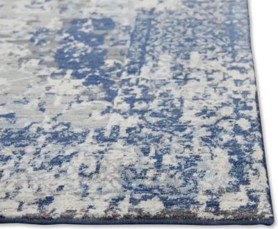 Gossamer Blue Grey Area Rug - 8 0  X 10 0 