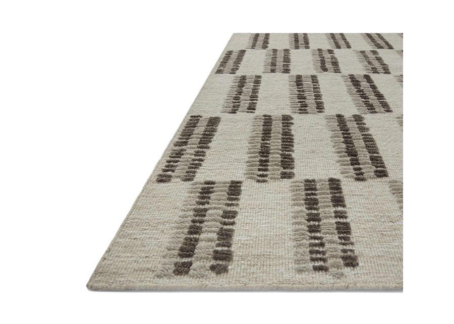 Carrier   Co Harrison Beige Charcoal 7 9  x 9 9  Area Rug