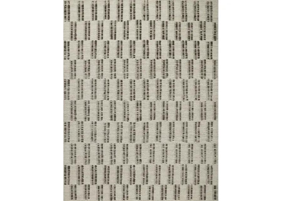 Carrier   Co Harrison Beige Charcoal 7 9  x 9 9  Area Rug