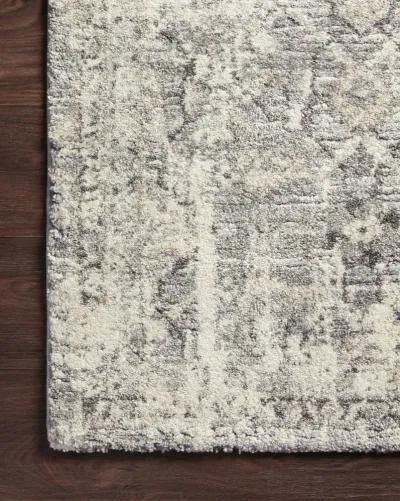 Theory Natural Grey Area Rug - 2 7  X 13 0  