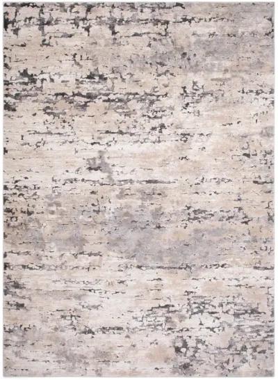 Theory Taupe Grey Area Rug - 2 7  X 13 0 