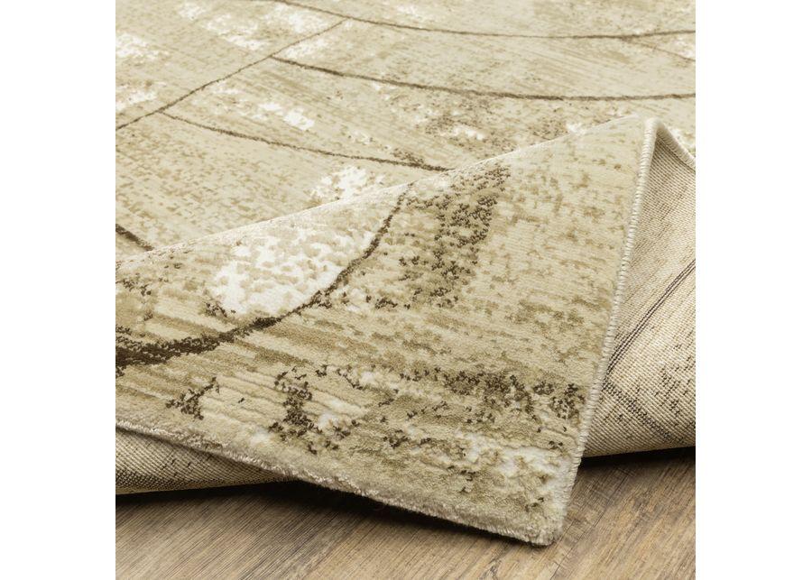 Reed Beige Brown 2 3  X 7 6  Area Rug