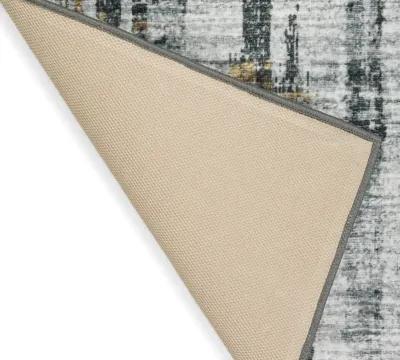 Urban Rug Winslow Grey Tin Area Rug - 9 0  x 12 0  