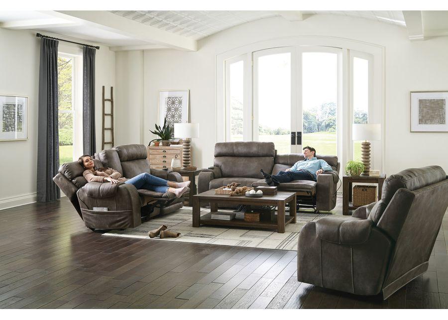 Ashby Power Loveseat with Console