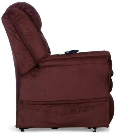 Kelly Power Lift Chair Recliner - Berry