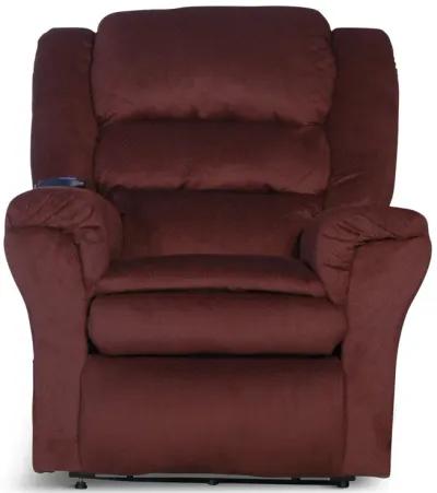 Kelly Power Lift Chair Recliner - Berry