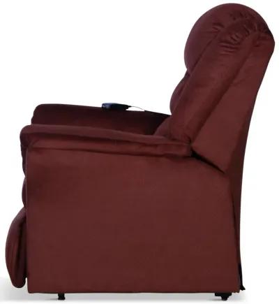 Kelly Power Lift Chair Recliner - Berry