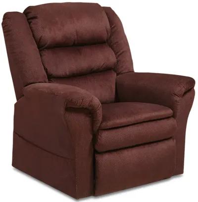 Kelly Power Lift Chair Recliner - Berry