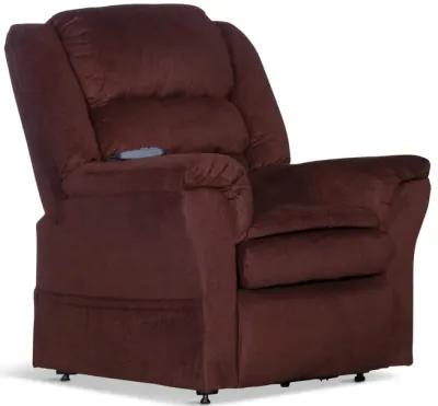 Kelly Power Lift Chair Recliner - Berry