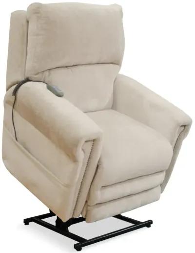 Warner Power Lift Chair Recliner - Putty