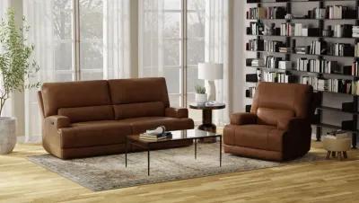 Robert Zero Gravity Leather Power Reclining Sofa