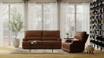 Robert Zero Gravity Leather Power Reclining Sofa