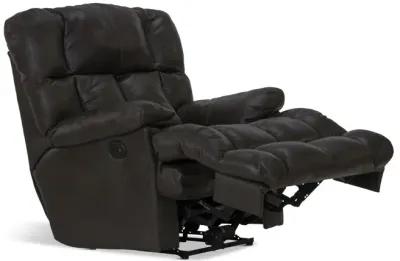 Regula Leather Lay Flat Power Recliner - Chocolate