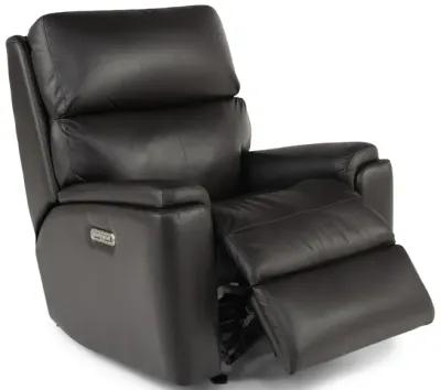 Rio Leather Power Rocker Recliner