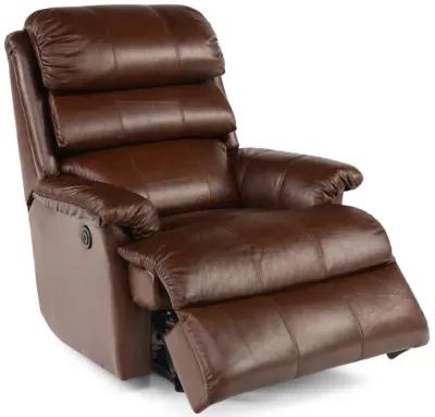 Yukon Leather Power Rocker Recliner