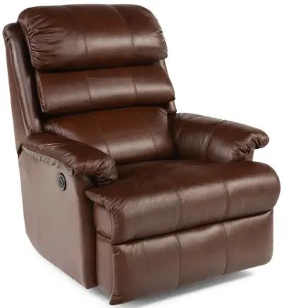 Yukon Leather Power Rocker Recliner