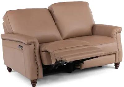 Warren Leather Recliner Loveseat