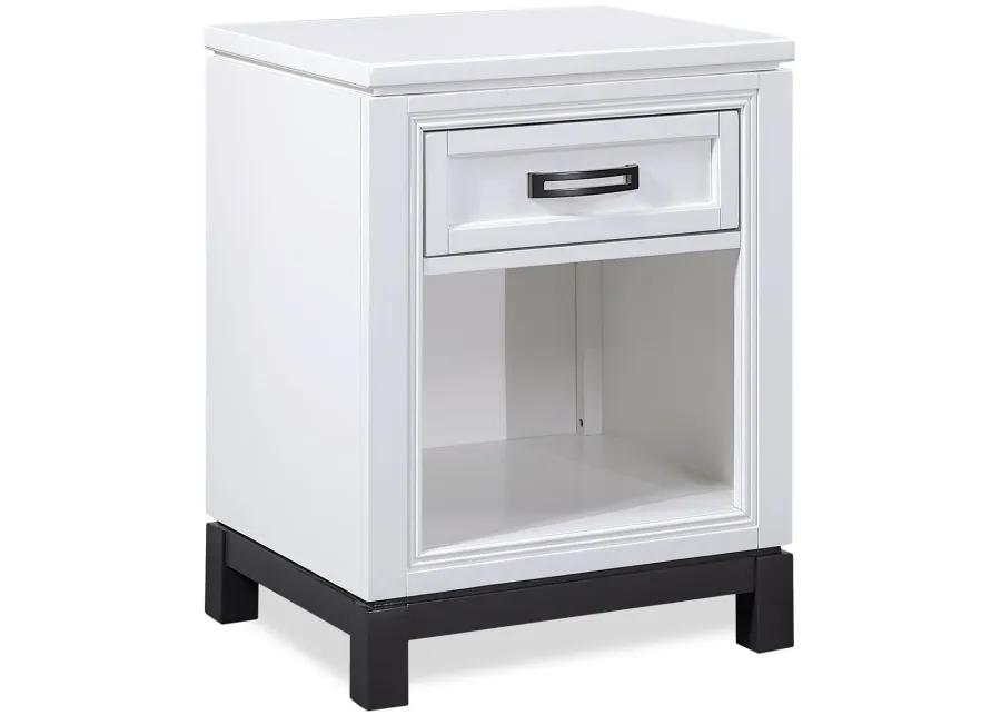 Central Park 1 Drawer Nightstand