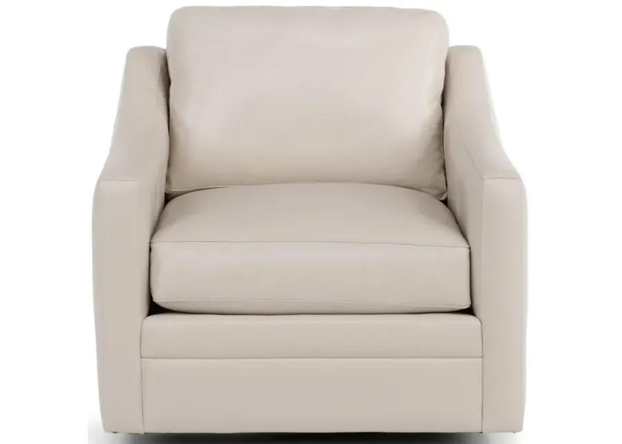 L9 Eldora Leather Swivel Chair