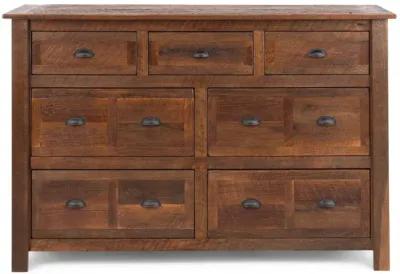 Barnwood 7 Drawer Dresser