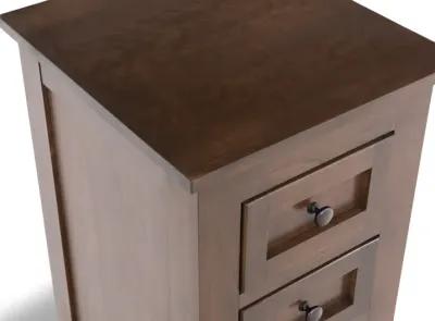 Taylor J 3 Drawer Nightstand