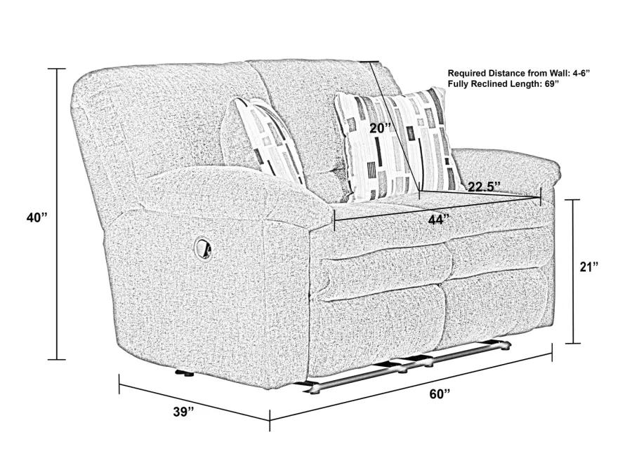 Dyna Reclining Loveseat