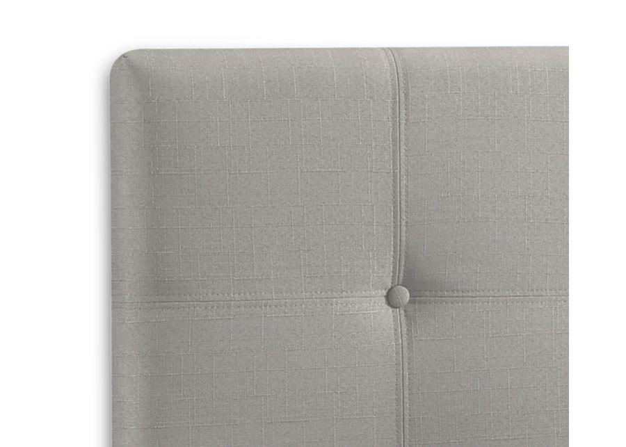 Avery Twin Upholstered Headboard - Light Grey