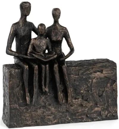 Sitting Family Sculpture