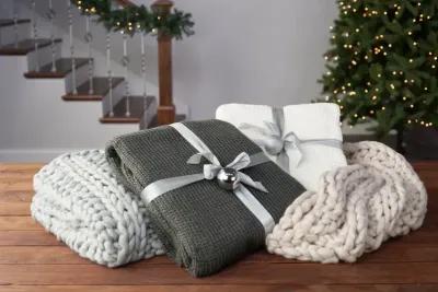 Asha Knit Throw