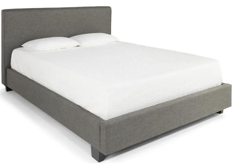 Wyatt Upholstered Queen Storage Bed - Grey