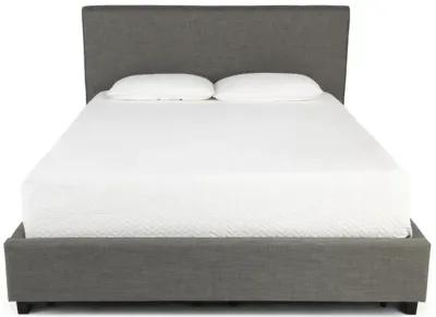 Wyatt Upholstered King Storage Bed - Grey