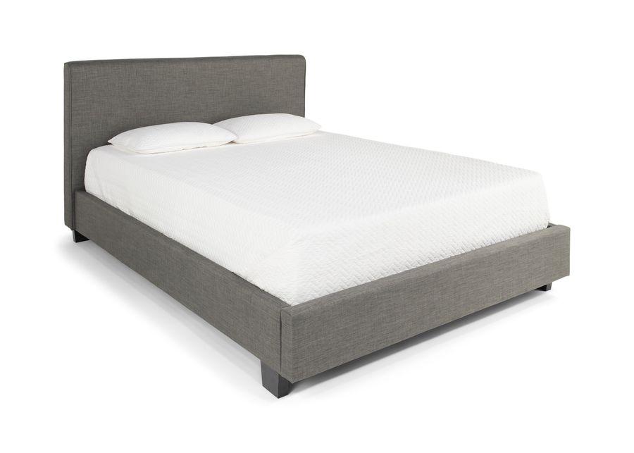 Wyatt Upholstered King Storage Bed - Grey