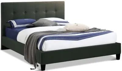 Avery Queen Bed - Charcoal